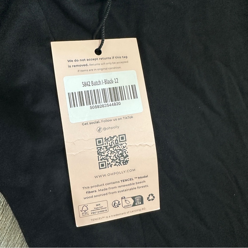 Oh Polly Black Mini Dress - Picture 5 of 11
